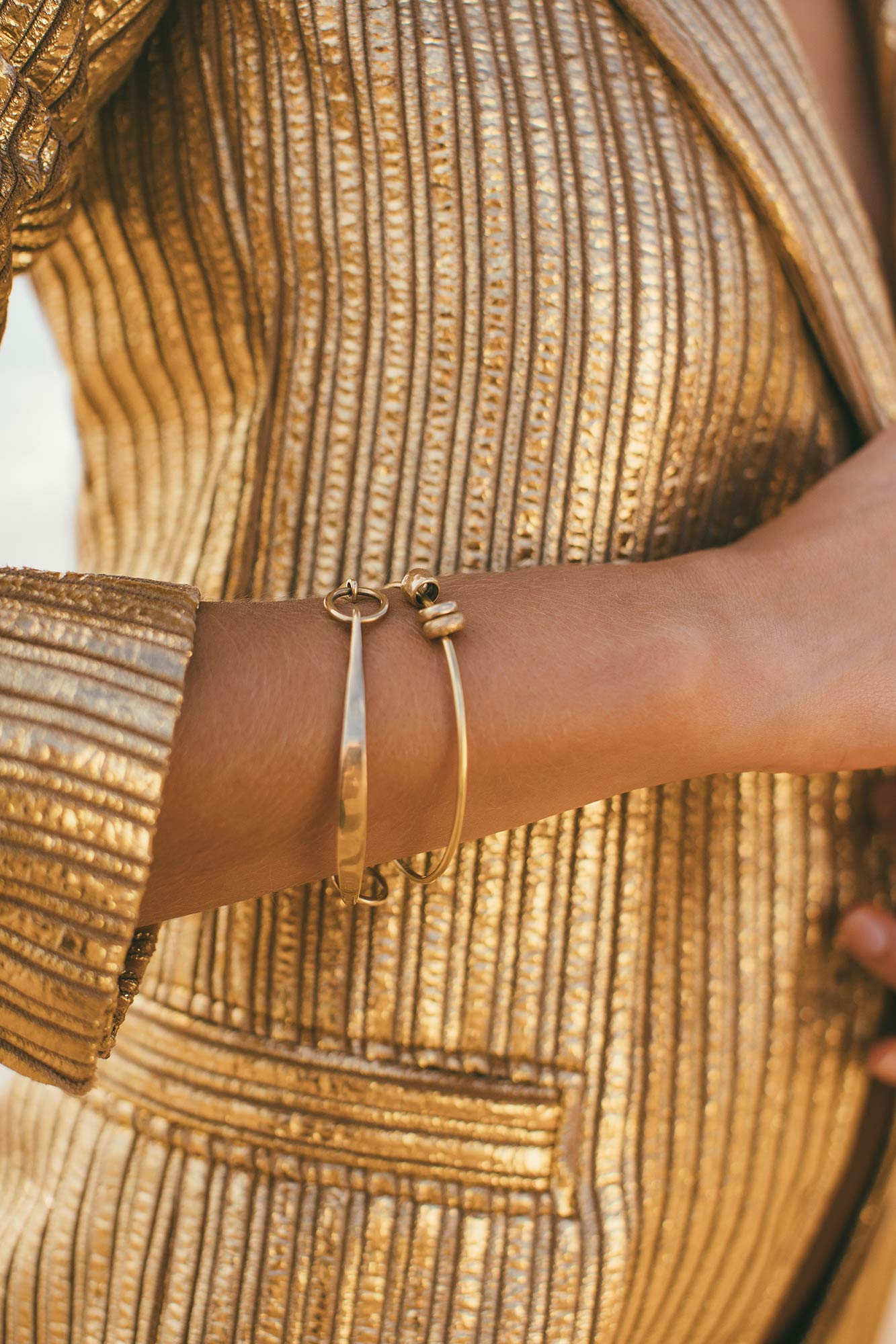 Gold Bangle