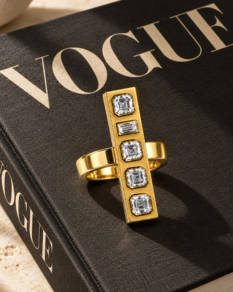14K Gold Balearic Diamond Ring