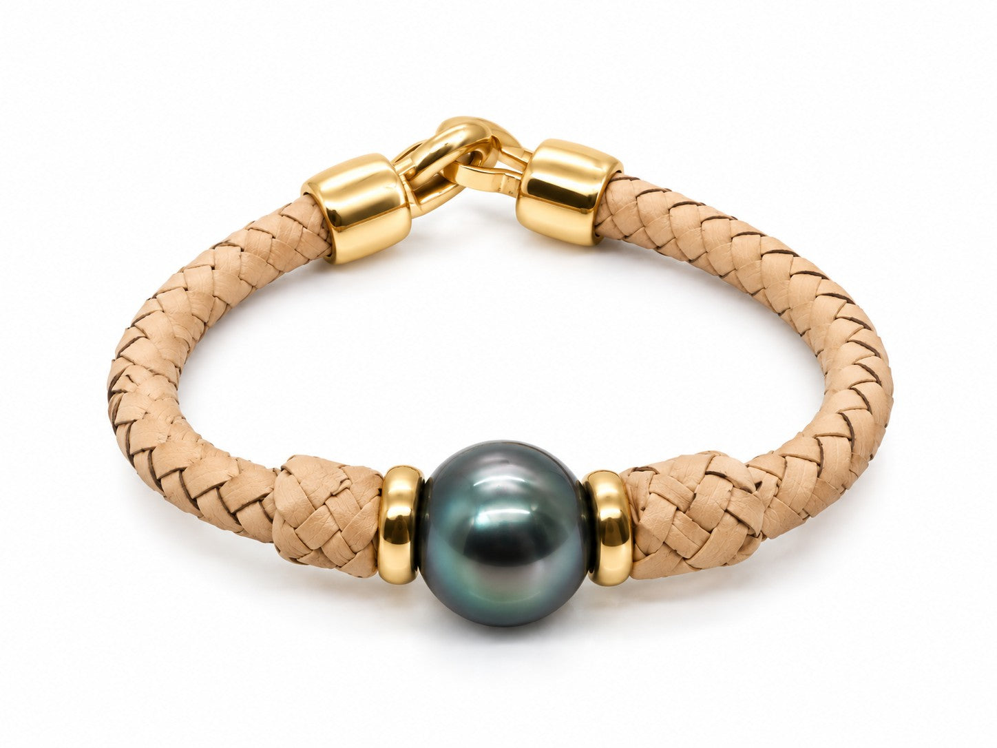 Taha'a 14K Gold Tahitian Pearl Bracelet