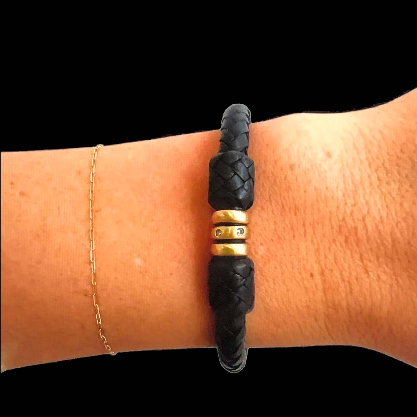 Sardena 14K Gold Diamond Bracelet